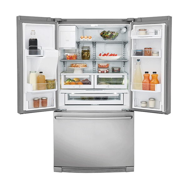 Réfrigérateur side by side Distributeur d'eau et glaçons 617L