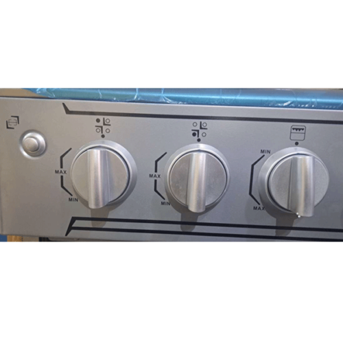 Cuisinière à gaz Astech CS60MIS - 4 feux - Inox 60x60