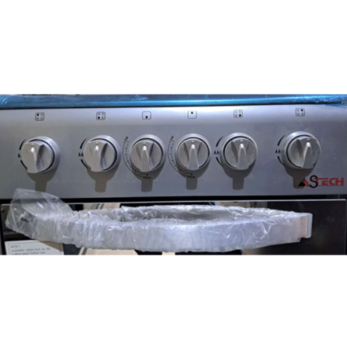 Cuisinière à gaz Astech 50x50 - 4 feux - Inox