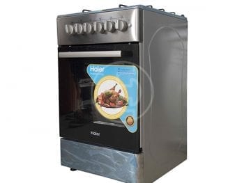 Cuisinière Haier HCR1040EGX - 4 feux 50*60