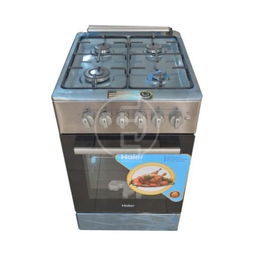 Cuisinière Haier HCR1040EGX - 4 feux 50*60