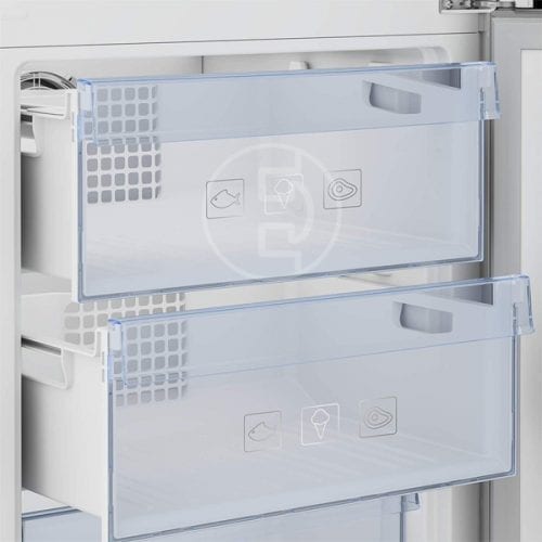 Réfrigérateur combiné Beko NeoFrost - 386L