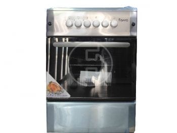 Cuisinière Ferre F6S40G2 - 4 feux INOX avec grill
