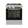 Cuisinière Beko FSGT62110DXO - 4 feux avec four