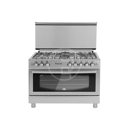 Cuisinière Ferre 90X60 F9P50G2 - 5 feux INOX avec grill