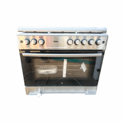 Cuisinière Ferre 90X60 F9P50G2 - 5 feux INOX avec grill