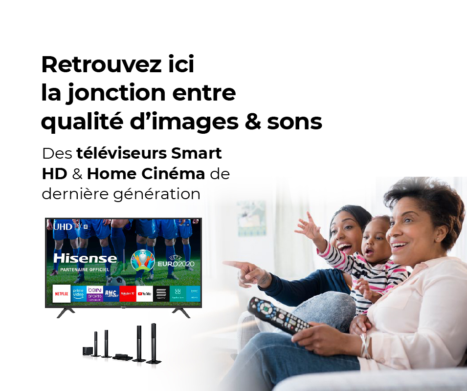 Téléviseur Hisense 32"LED Smart TV 32A4GS| VIDAA U