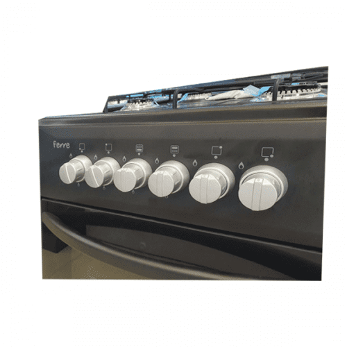 Cuisinière à gaz Ferre F5C40G2-N - 4 feux