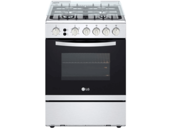 Cuisinière à gaz LG FA211RMA - 4 feux - 60x60