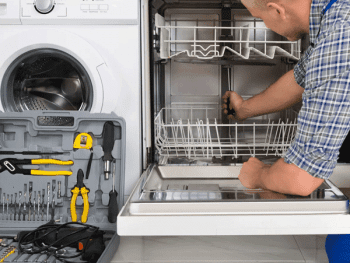 Dishwasher installation