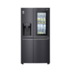 Réfrigérateur side-by-side LG GR-X257CQVV - 601L-MATTE NOIR-NO FROST