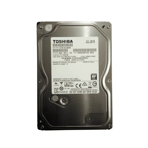 Disque dur interne Toshiba SATA 6 Go/s 7200 tr/mn- 500 Go
