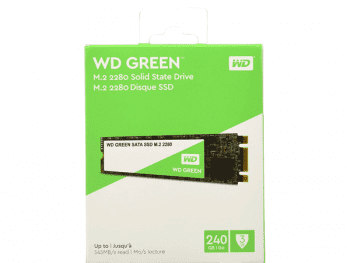 Disque dur interne WD Green - 240 Go SSD - M.2 SATA