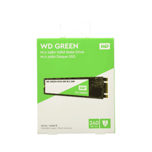 Disque dur interne WD Green - 240 Go SSD - M.2 SATA