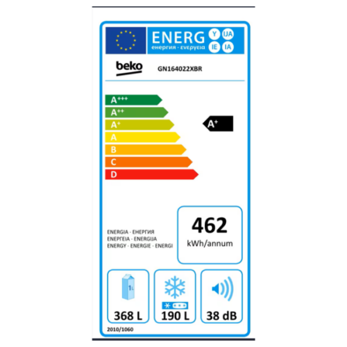 Réfrigérateur side by side Beko GN164022XBR - 558 L