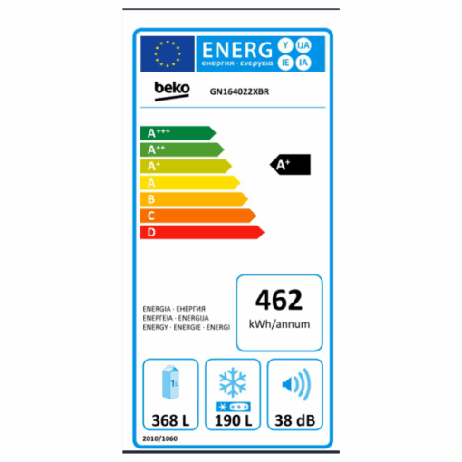 Réfrigérateur side by side Beko GN164022XBR - 558 L