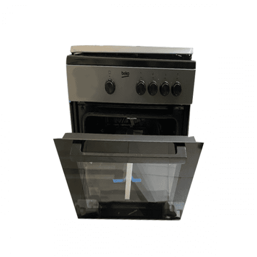 Cuisinière à gaz Beko FSG62000GS - 4 feux - 60 cm