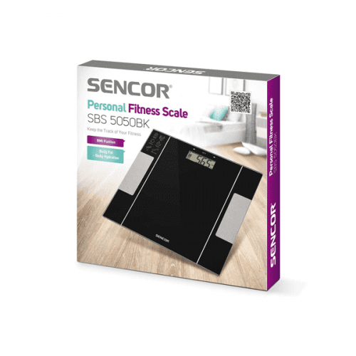 Pèse-personne de fitness personnelle Sencor SBS5050BK