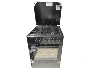 Cuisinière à gaz Haier HCR2040EGB 60x60 - 4 feux