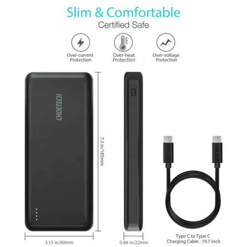 PowerBank Choetech B626 - 20000mAh