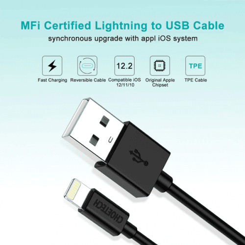 Câble Lightning Choetech IP0026 - pour iPhone