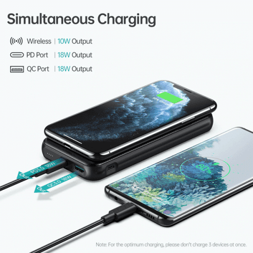 PowerBank Wireless Choetech B650 - 10000mAh