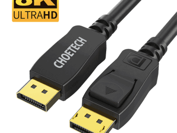 Câble DisplayPort Choetech XDD01 - avec résolution 8K UHD