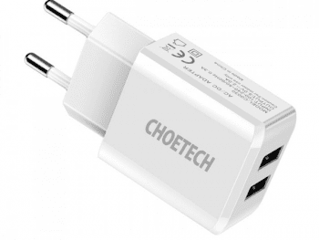 Chargeur USB double port Choetech C0030 - 5V-2A