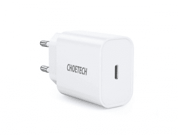 Adaptateur secteur Choetech PD5005 Type C - Charge rapide 20W