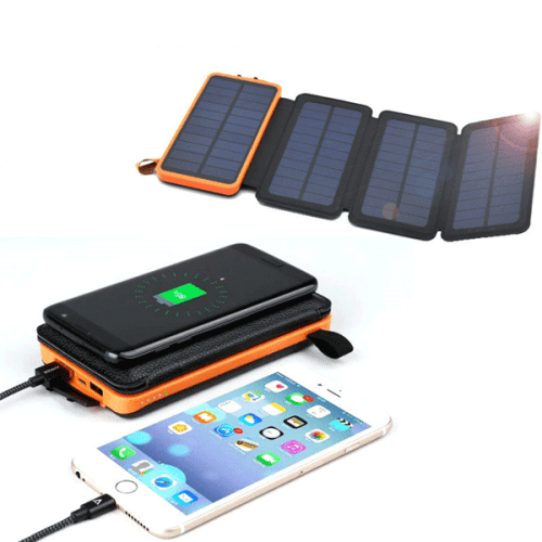 PowerBank solaire sans fil JT-HY1609CA - 16000mAh