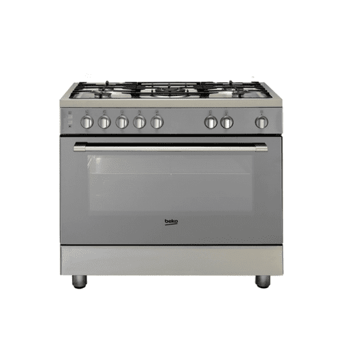 Cuisinière à gaz Beko GG15121DXPR - 5 feux INOX