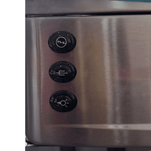 Cuisinière à gaz Westpool GC/GS-9060.50GI - 5 feux