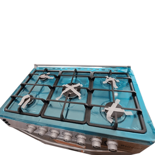 Cuisinière à gaz Westpool GC/GS-9060.50GI - 5 feux