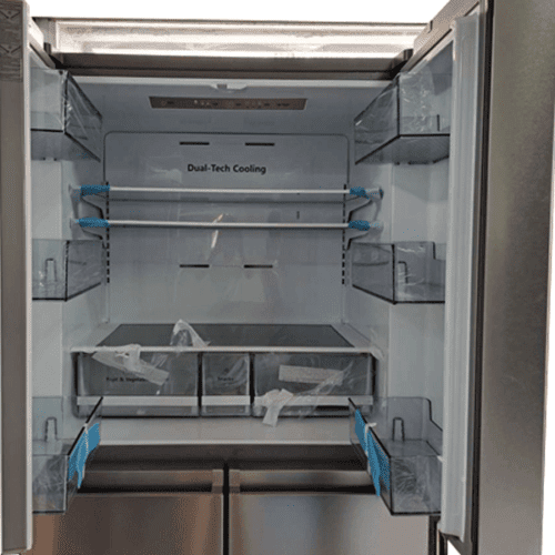 Réfrigérateur side-by-side Hisense RC-73WS4SB - 608 L - No Frost