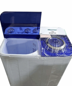Machine à laver semi-automatique Hisense WS75HA3W - 7.5kg Machine à laver semi-automatique Hisense WS75HA3W - 7.5kg
