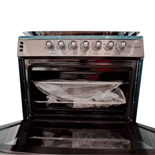 Cuisinière à gaz Westpool GC/GS-9060.50GI - 5 feux