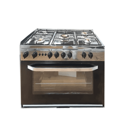 Cuisinière à gaz Roch 90x60 - 5 feux-FULL OPTIONS