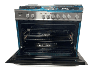 Cuisinière mixte Hisense HFS942GEES - 4 feux + 2 plaques