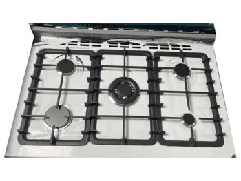 Cuisinière à gaz Hisense HFS90GA5ES - 5 feux - Four électrique