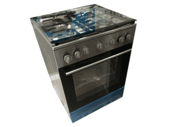 Cuisinière à gaz Hisense HC63112A - 4 feux Four électrique