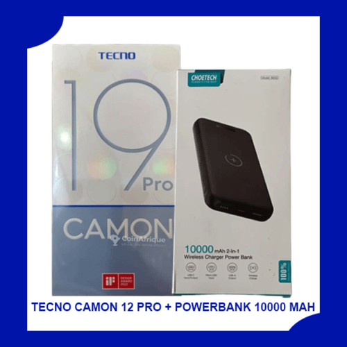 Tecno Camon 19 Pro + PowerBank Choetech 10000 mAh