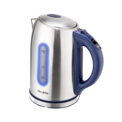 Bouilloire électrique-Decakila KEKT020L-1.7L en acier -avec socle