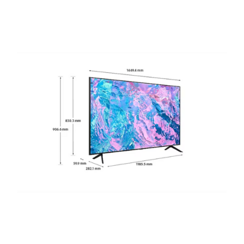 Téléviseur Samsung 65" CU7000  CRYSTAL UHD Smart TV 4K