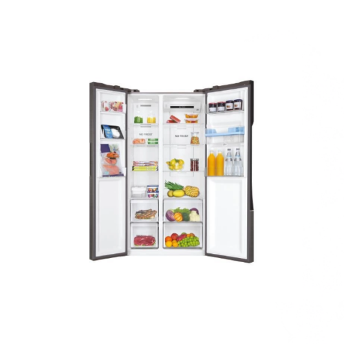 Réfrigérateur SIDE BY SIDE  HAIER-HSR 3918EWPG-521L- NO FROST-avec distributeur