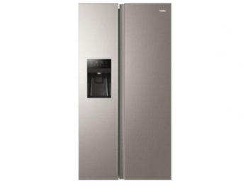 Réfrigérateur SIDE BY SIDE  HAIER-HSR3918FIMPB-515 L- NO FROST-avec distributeur de glaçons