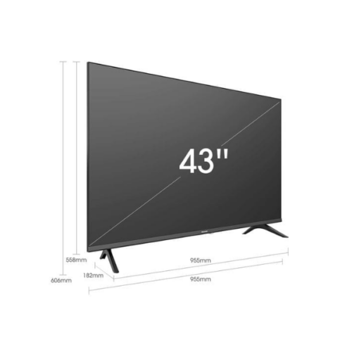 Téléviseur Hisense 43" Smart tv - VIDAA-full HD -43A4GS