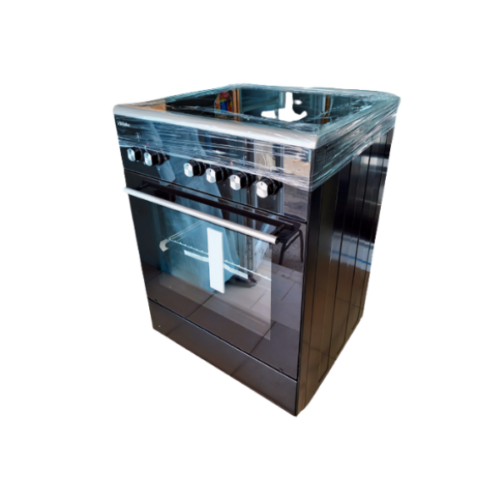 Cuisinière à INDUCTION TECNOLUX- 66FSXVTC-4 feux électriques-60X60-NOIR