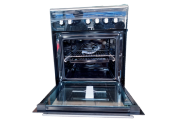 Cuisinière à INDUCTION TECNOLUX- 66FSXVTC-4 feux électriques-60X60-NOIR