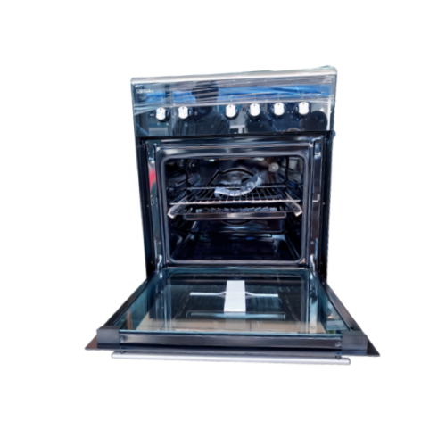 Cuisinière à INDUCTION TECNOLUX- 66FSXVTC-4 feux électriques-60X60-NOIR