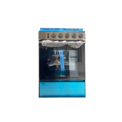 Cuisinière à gaz MIDEA  24BMG4G057 - 4 feux - 60X60